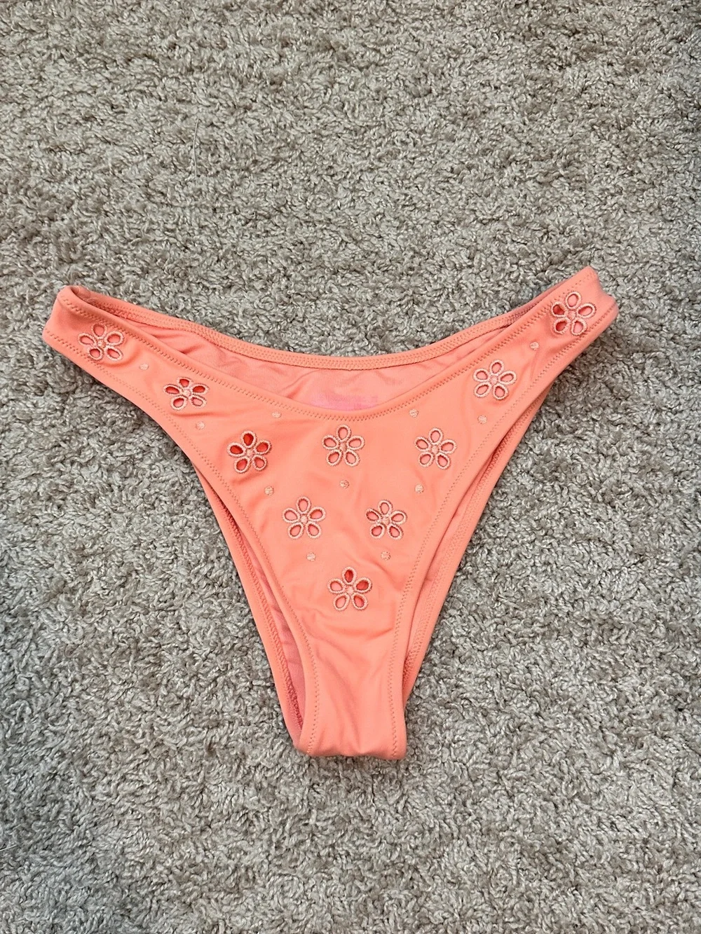 Victoria’s secret Coral Eylet Bikini Bottom